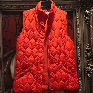 Jones of New York orange puffy vest